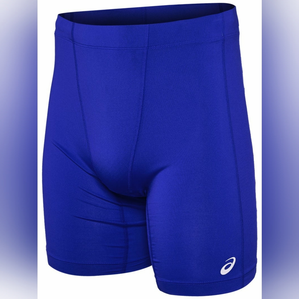 ASICS Mens Enduro Fitted Solid Athletic Workout Shorts - NWT